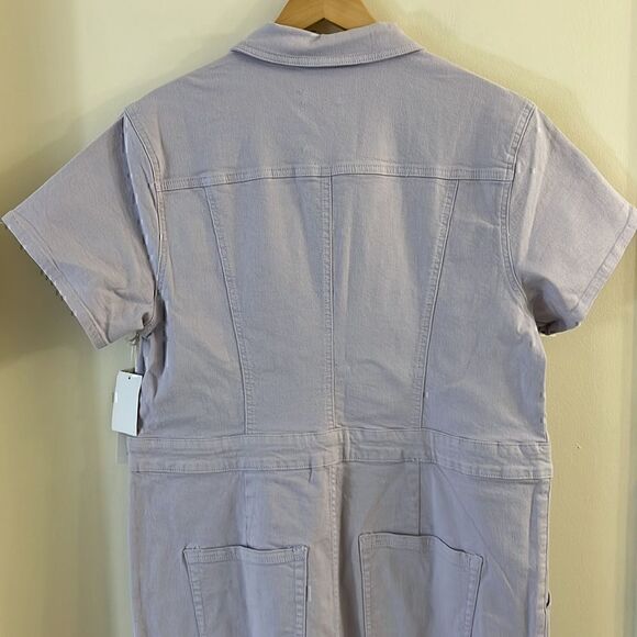NWT Good American Fit For Success Jumpsuit in Lilac Mist Size 3XL - Picture 4 of 16